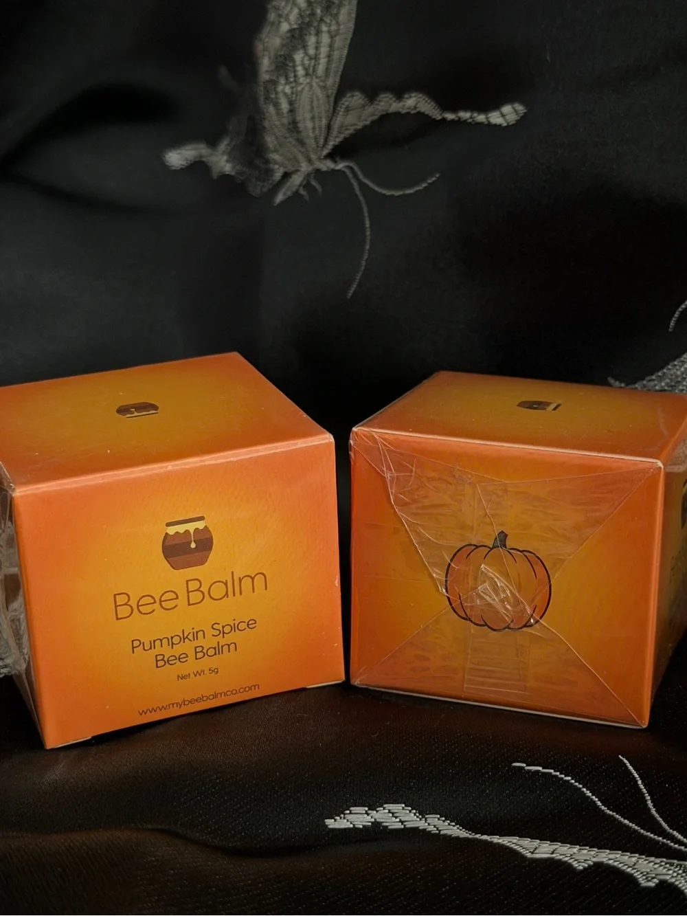 Assorted flavors Bee balm lip balms-cute honey pot design.